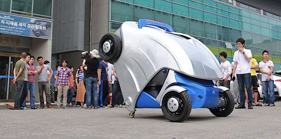 Armadillo-T, la voiture électrique repliable ! Armadillo-T, la voiture électrique repliable !