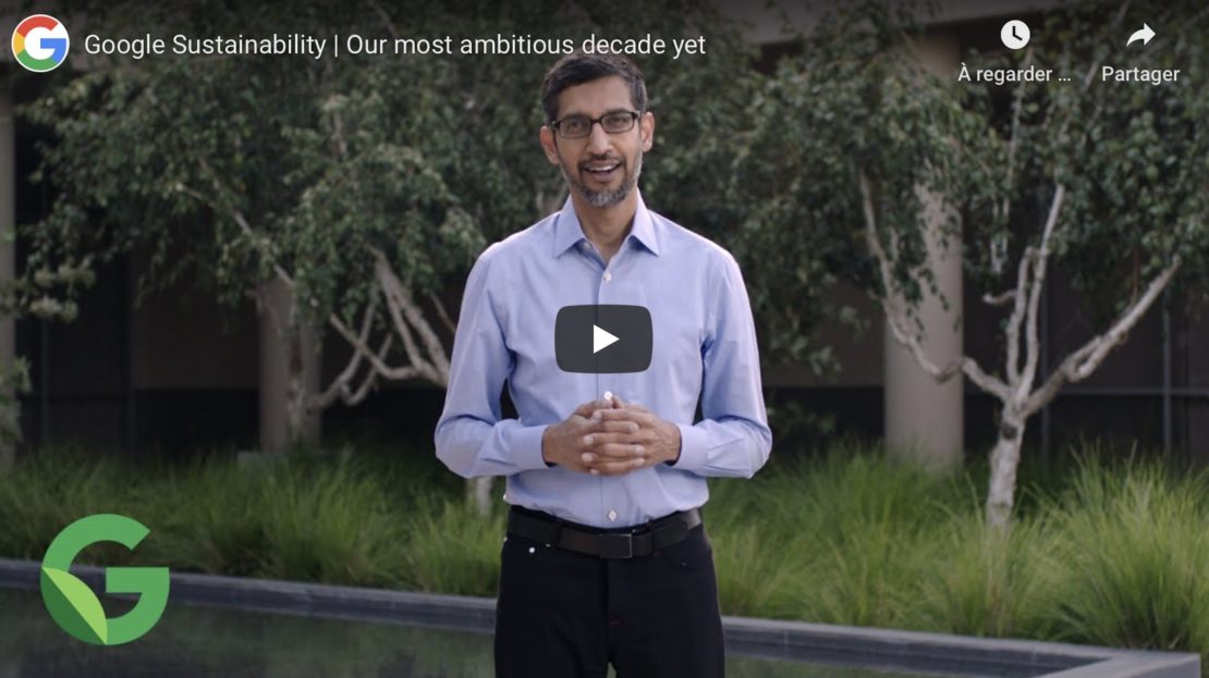 Google passerait au zéro carbone d'ici à 2030 ! Google passerait au zéro carbone d'ici à 2030 !