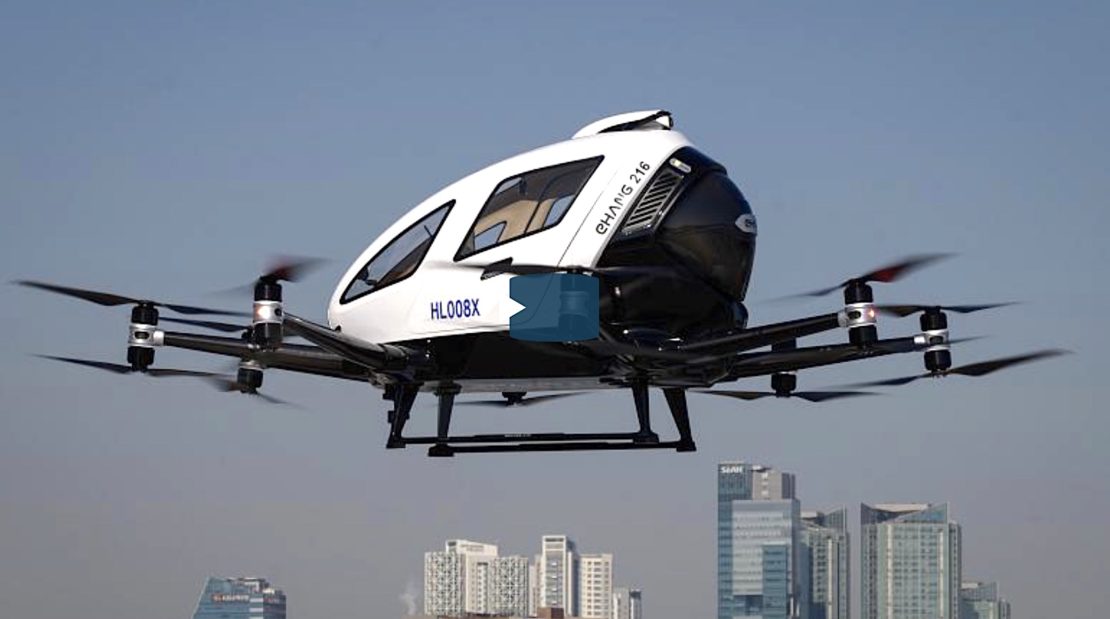 Taxi drone : premiers essais à Séoul… et à Paris aux JO 2024 ! Taxi drone : premiers essais à Séoul… et à Paris aux JO 2024 !
