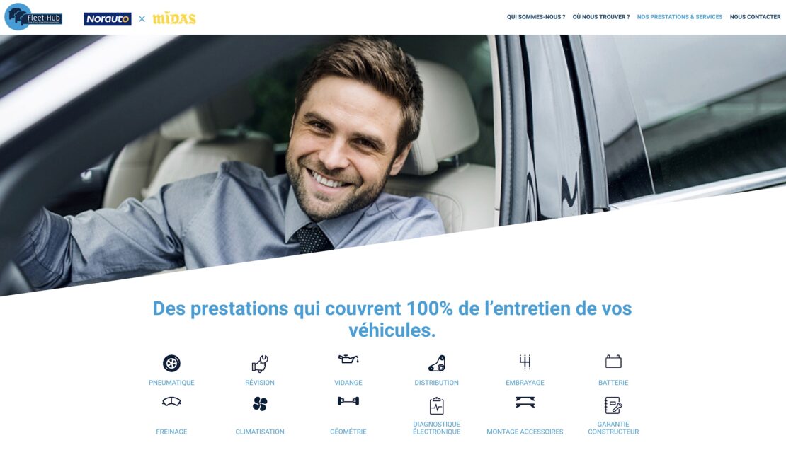 Fleet-Hub de Midas et Norauto, pour mieux servir les flottes ! Fleet-Hub de Midas et Norauto, pour mieux servir les flottes !