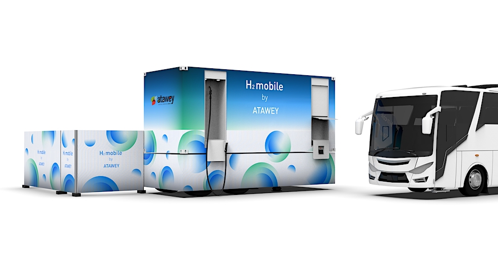 Le Bourget du Lac : une nouvelle station mobile d'hydrogène par Atawey ! Le Bourget du Lac : une nouvelle station mobile d'hydrogène par Atawey !