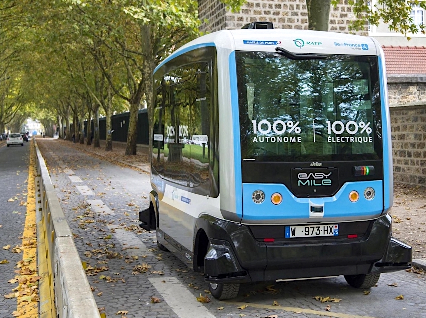 Des navettes autonomes pour la RATP en 2020. Des navettes autonomes pour la RATP en 2020.