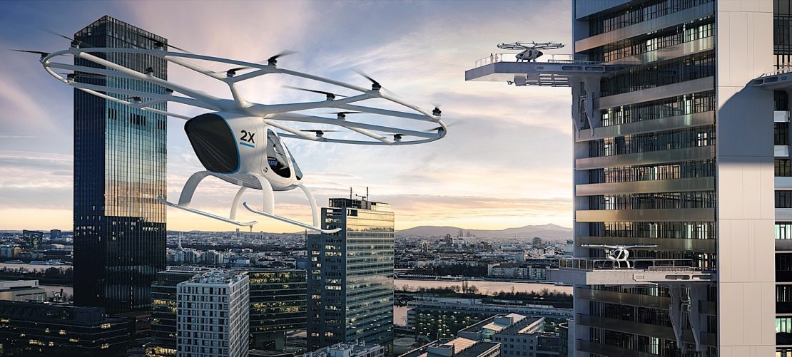Volocopter, le taxi volant allemand ! Volocopter, le taxi volant allemand !