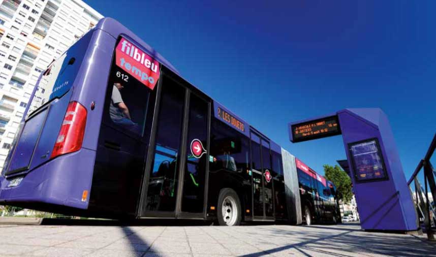 Tours Métropole, du gazole au gaz naturel pour les bus ! Tours Métropole, du gazole au gaz naturel pour les bus !